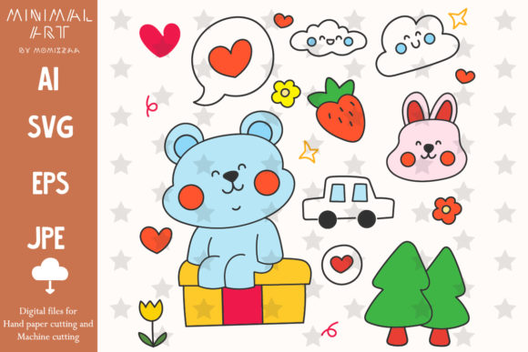 Adorable Design Assets: Cute Animal SVG Clip-Art Guide