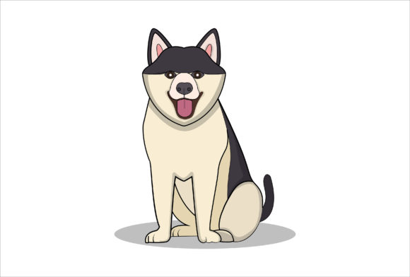 Charming Illustration Dog Animal Design for Creative Projects