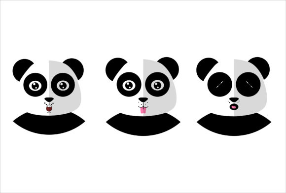 Charming Panda Illustrations: A Designer's Asset