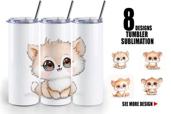 Cute Animal Farm Tumbler Designs: A Charming Sublimation Bundle