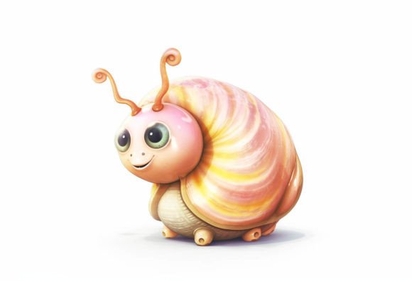 Snail Kawaii Animal: A Guide to Charming Digital Wall Art