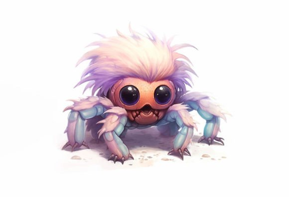 Tarantula Kawaii Animal: Beyond the Bite in Modern Design